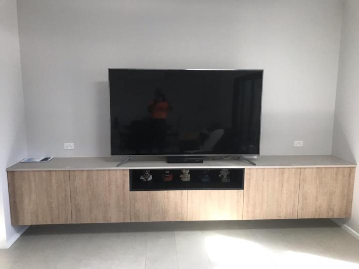 Custom TV & Entertainment Wall Unit South Eastern Suburbs